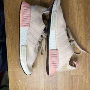 Adidas Originals Nmd R1 Pink White Running Crossfit Gym Womens 10